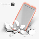 moex Chrome Case für iPhone 6s – Handy Bumper mit Chrom Rand – Transparente Hülle – Weiteres Produktbild 4