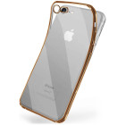 moex Chrome Case für iPhone 7 – Handy Bumper mit Chrom Rand – Transparente Hülle – Weiteres Produktbild 1