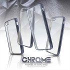 moex Chrome Case für iPhone X – Handy Bumper mit Chrom Rand – Transparente Hülle – Weiteres Produktbild 6