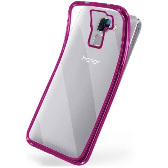 moex Chrome Case für Huawei Honor 7 – Handy Bumper mit Chrom Rand – Transparente Hülle – Weiteres Produktbild 1 moex Chrome Case für Huawei Honor 7 – Handy Bumper mit Chrom Rand – Transparente Hülle – Weiteres Produktbild 1