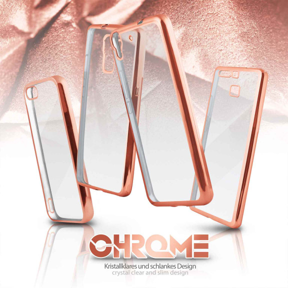 moex Chrome Case für Huawei P8 Lite 2015 – Handy Bumper mit Chrom Rand – Transparente Hülle – Weiteres Produktbild 6 moex Chrome Case für Huawei P8 Lite 2015 – Handy Bumper mit Chrom Rand – Transparente Hülle – Weiteres Produktbild 6