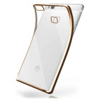 moex Chrome Case für Huawei P9 Lite – Handy Bumper mit Chrom Rand – Transparente Hülle – Weiteres Produktbild 1