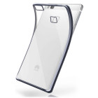 moex Chrome Case für Huawei P9 Lite – Handy Bumper mit Chrom Rand – Transparente Hülle – Weiteres Produktbild 1