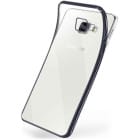 moex Chrome Case für Samsung Galaxy A3 (2016) – Handy Bumper mit Chrom Rand – Transparente Hülle – Produktbild 1
