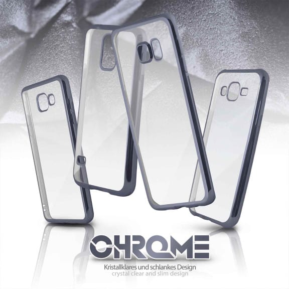 moex Chrome Case für Samsung Galaxy Grand Prime – Handy Bumper mit Chrom Rand – Transparente Hülle – Weiteres Produktbild 6 moex Chrome Case für Samsung Galaxy Grand Prime – Handy Bumper mit Chrom Rand – Transparente Hülle – Weiteres Produktbild 6