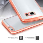 moex Chrome Case für Samsung Galaxy S5 – Handy Bumper mit Chrom Rand – Transparente Hülle – Produktbild 5