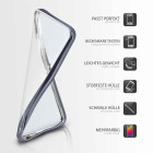moex Chrome Case für Samsung Galaxy S6 Edge – Handy Bumper mit Chrom Rand – Transparente Hülle – Weiteres Produktbild 2