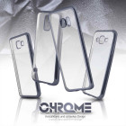moex Chrome Case für Samsung Galaxy S6 Edge – Handy Bumper mit Chrom Rand – Transparente Hülle – Weiteres Produktbild 6
