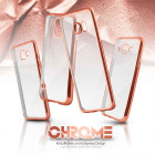 moex Chrome Case für Samsung Galaxy S6 – Handy Bumper mit Chrom Rand – Transparente Hülle – Produktbild 6