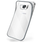 moex Chrome Case für Samsung Galaxy S7 – Handy Bumper mit Chrom Rand – Transparente Hülle – Weiteres Produktbild 1