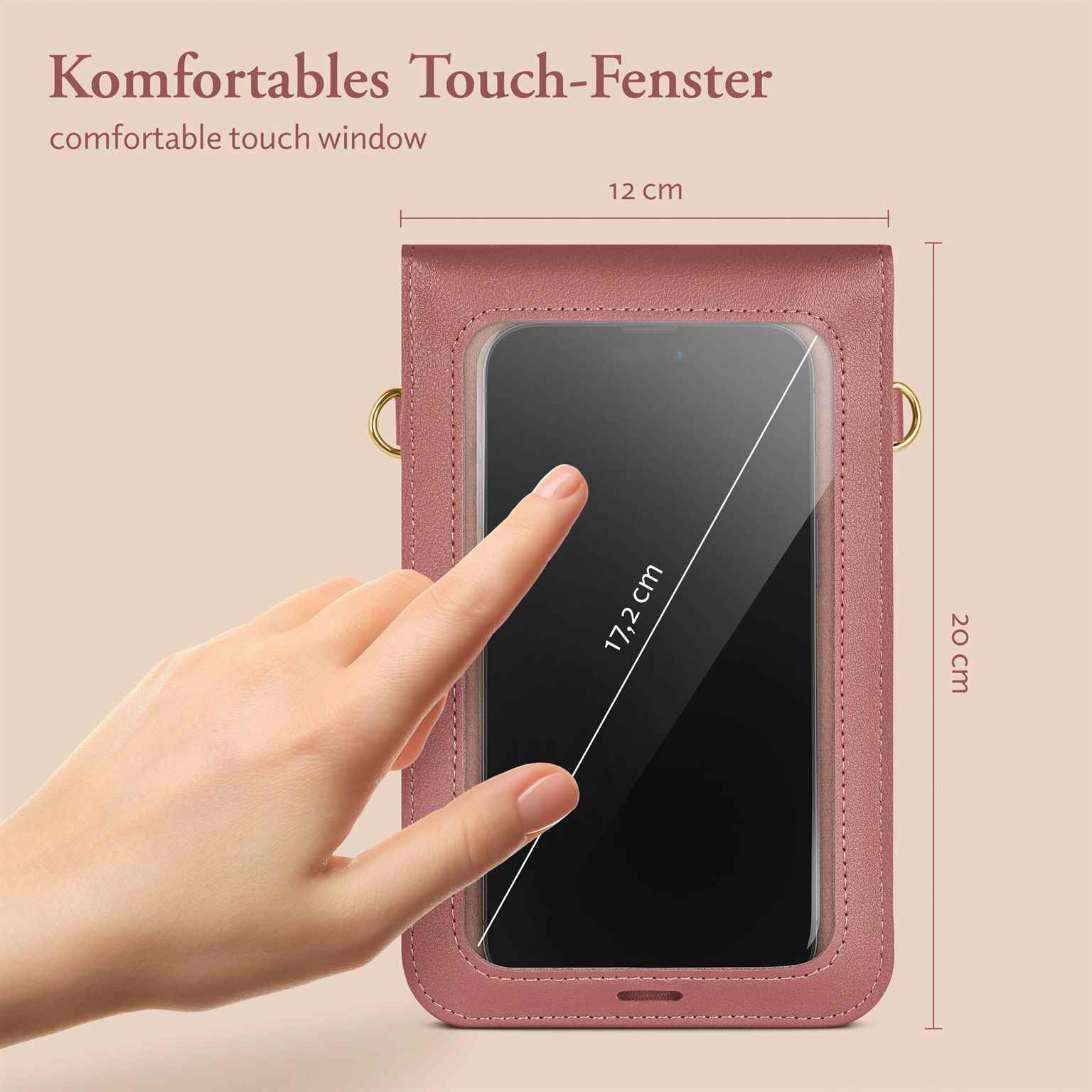 moex CitySling iPhone 12 Pro Handytasche zum Umhängen – Weiteres Produktbild 1