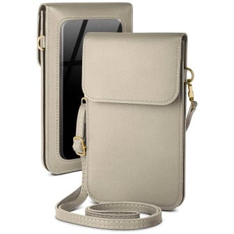 moex CitySling iPhone 13 Handytasche zum Umhängen – Silbergrau moex CitySling iPhone 13 Handytasche zum Umhängen – Silbergrau