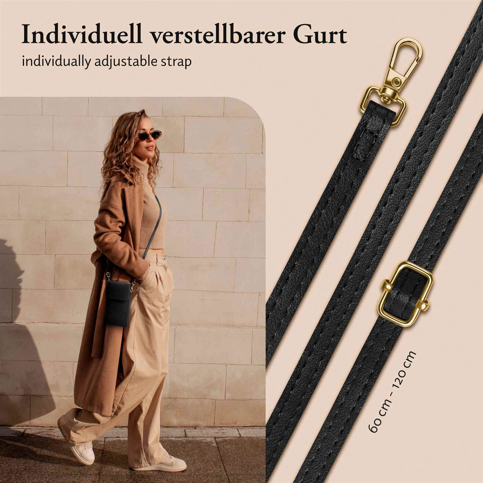 moex CitySling Crosscall Stellar-M6 Handytasche zum Umhängen – Weiteres Produktbild 1