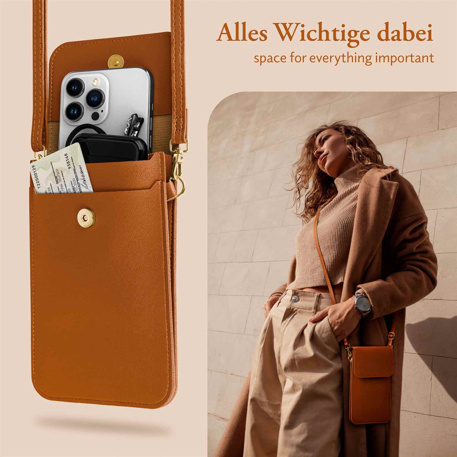 moex CitySling HMD Fusion Handytasche zum Umhängen – Weiteres Produktbild 6
