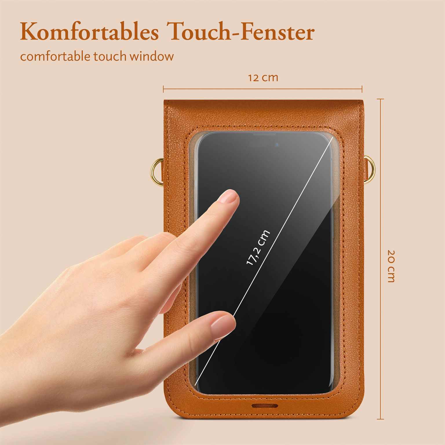 moex CitySling Honor 200 Smart Handytasche zum Umhängen – Weiteres Produktbild 1