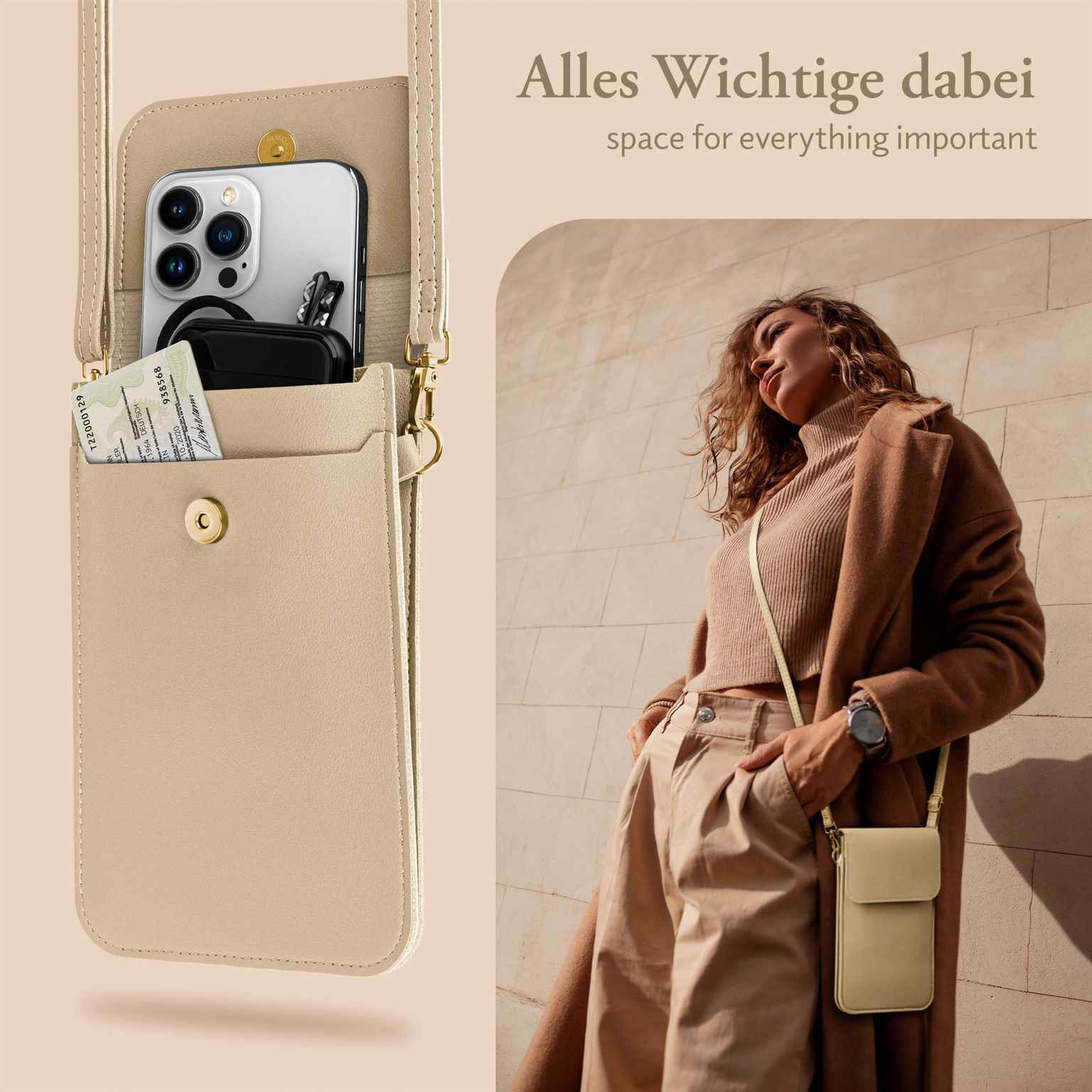 moex CitySling Honor 200 Smart Handytasche zum Umhängen – Weiteres Produktbild 6