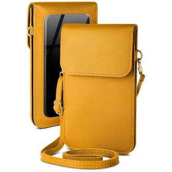 moex CitySling Motorola Edge 60 Fusion Handytasche zum Umhängen – Sonnengelb moex CitySling Motorola Edge 60 Fusion Handytasche zum Umhängen – Sonnengelb