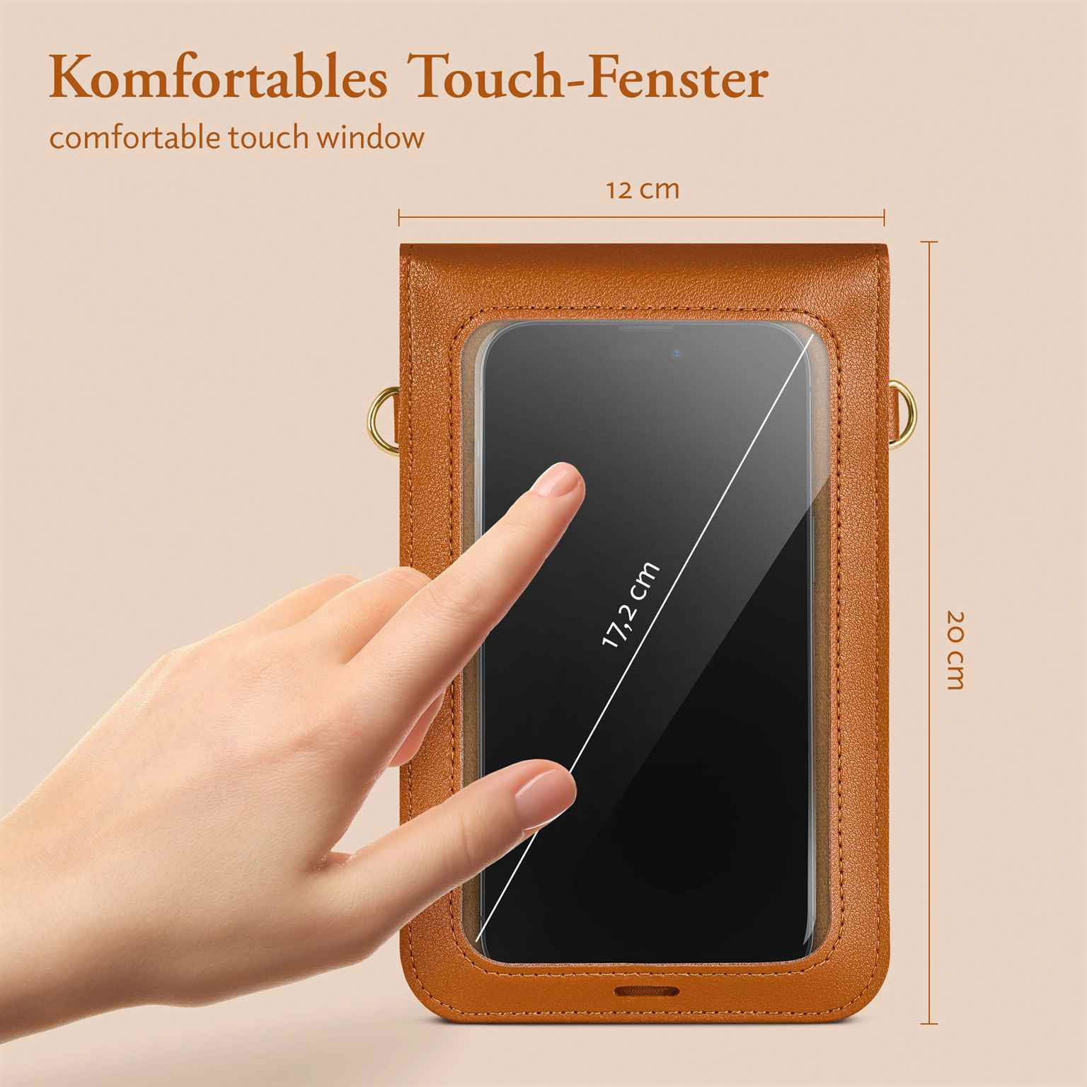moex CitySling Motorola Edge 60 Pro Handytasche zum Umhängen – Weiteres Produktbild 1