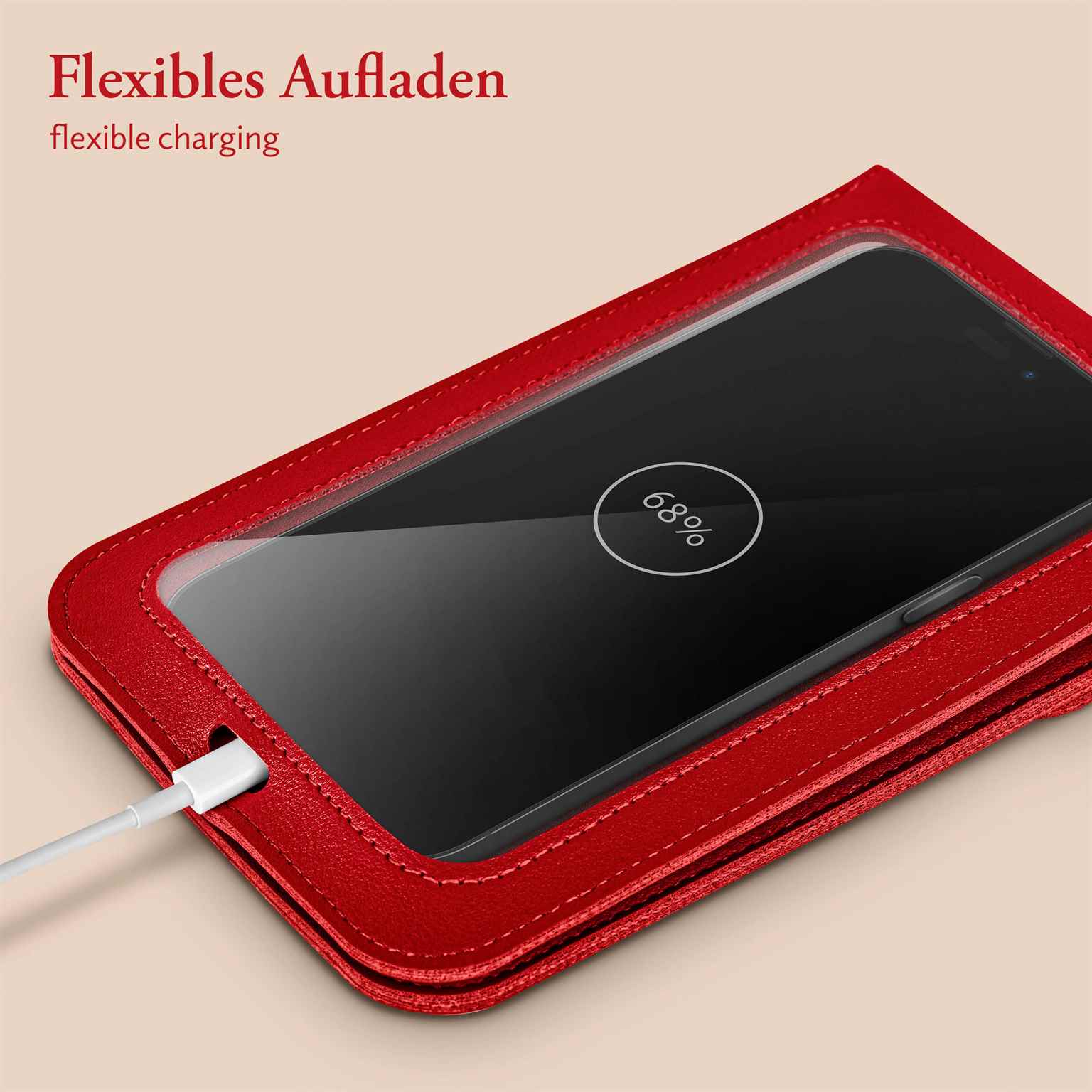 moex CitySling Samsung Galaxy A23 (4G) Handytasche zum Umhängen – Weiteres Produktbild 5