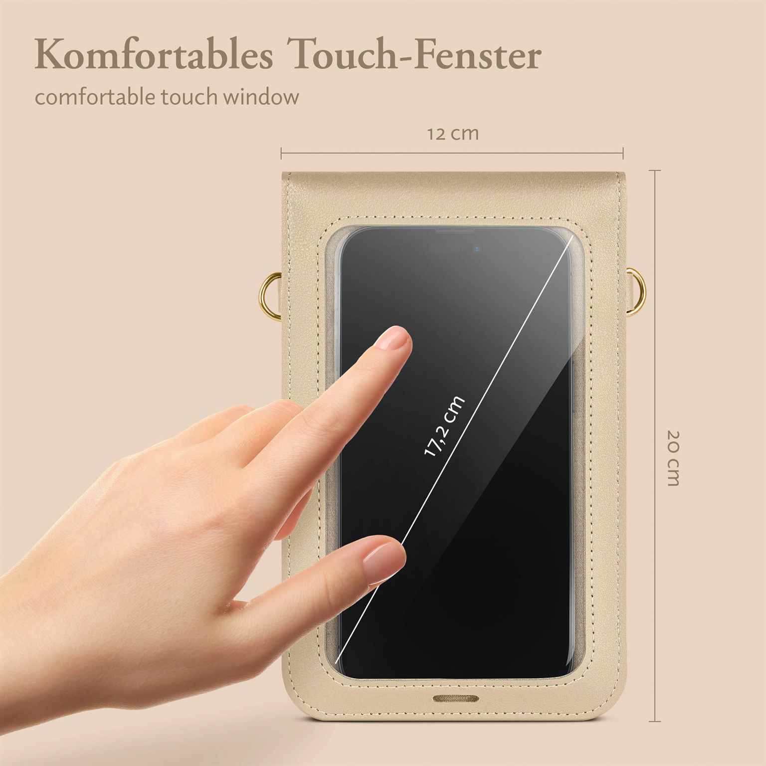 moex CitySling Samsung Galaxy A23 (4G) Handytasche zum Umhängen – Weiteres Produktbild 1