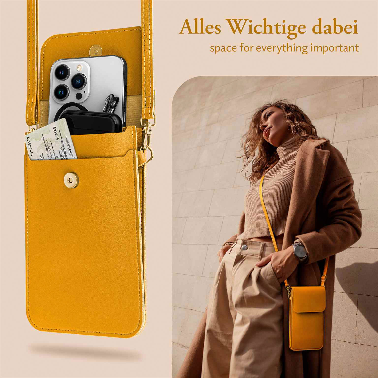 moex CitySling Sony Xperia 1 VII Handytasche zum Umhängen – Weiteres Produktbild 6