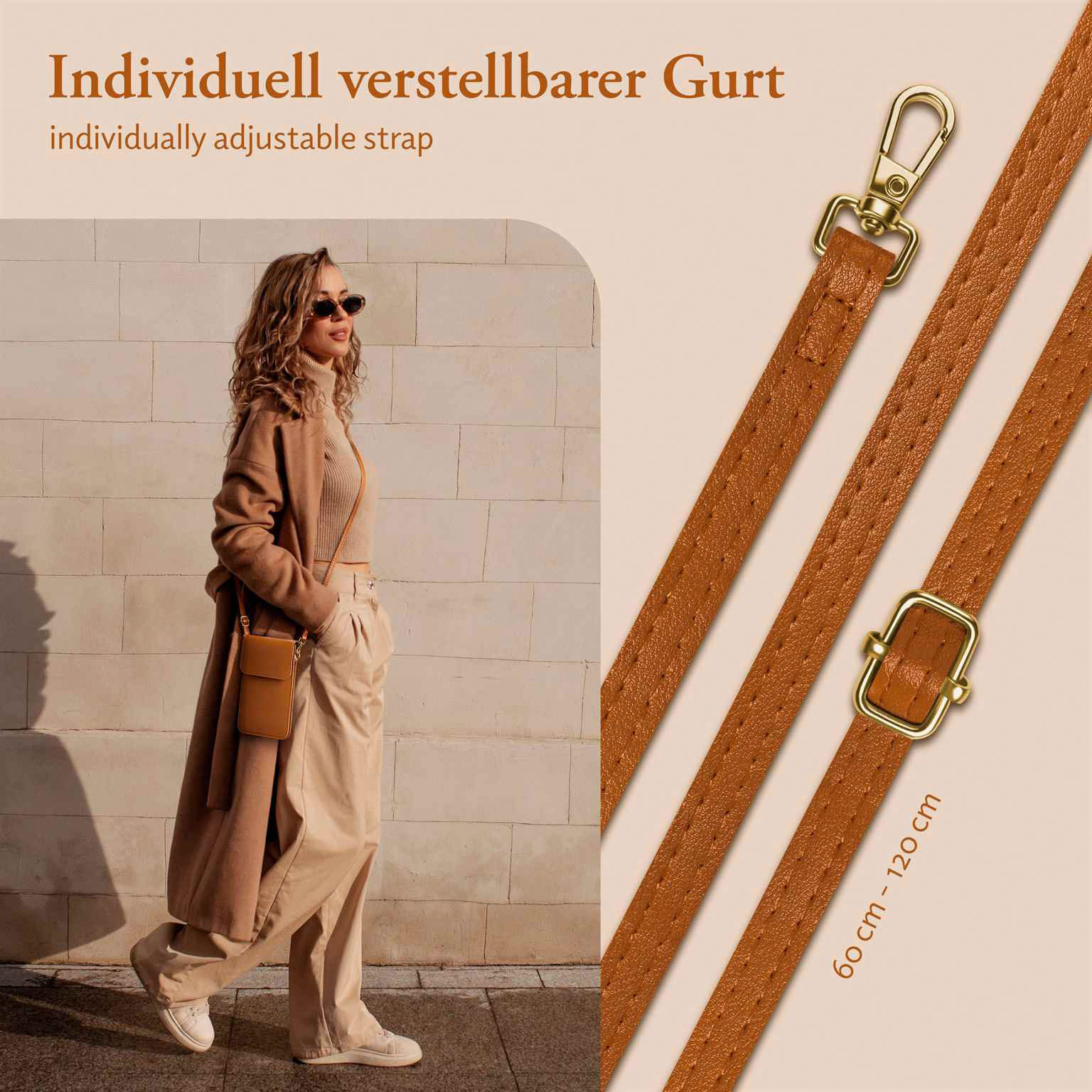 moex CitySling vivo V50 5G Handytasche zum Umhängen – Weiteres Produktbild 3 moex CitySling vivo V50 5G Handytasche zum Umhängen – Weiteres Produktbild 3