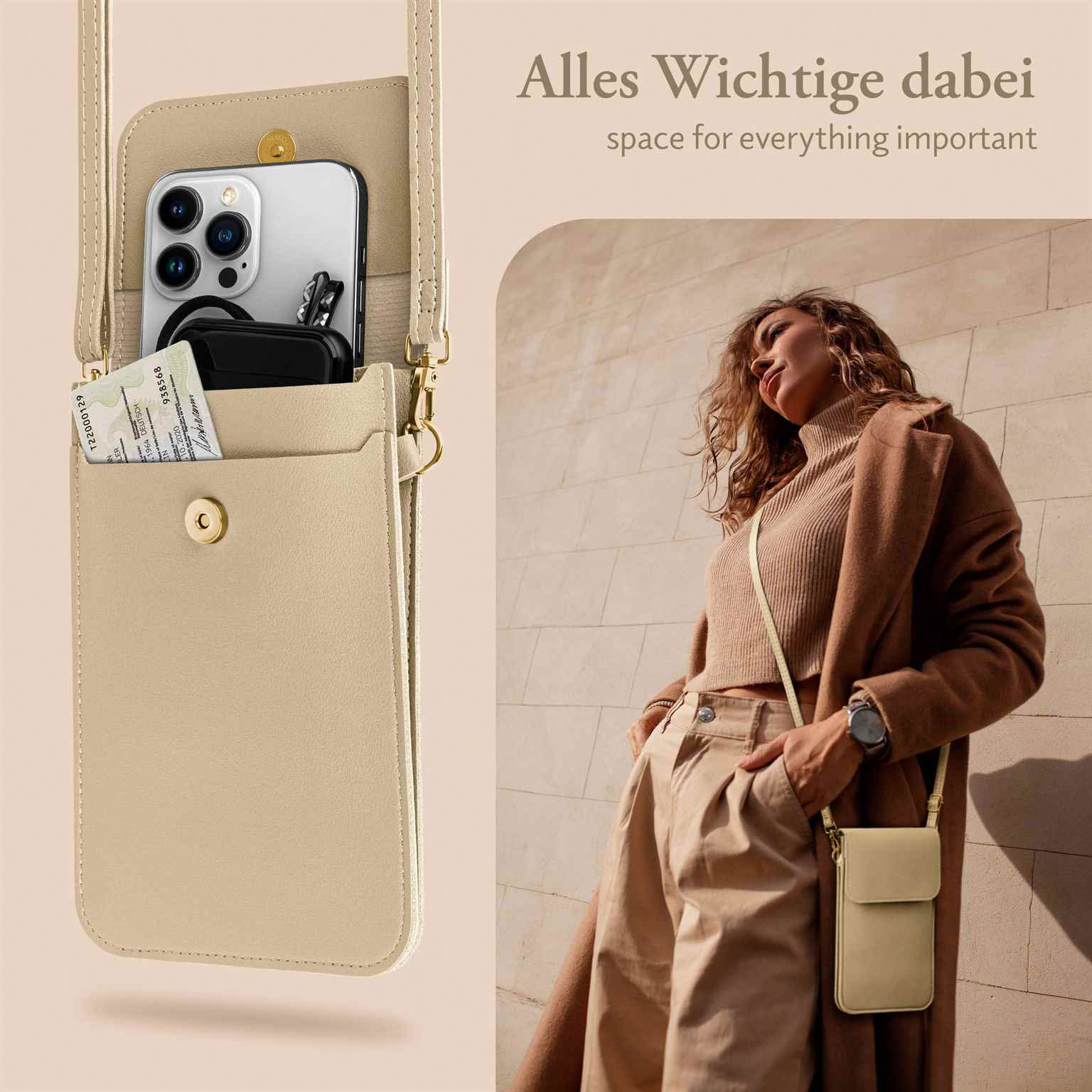 moex CitySling Poco F7 Pro Handytasche zum Umhängen – Weiteres Produktbild 5