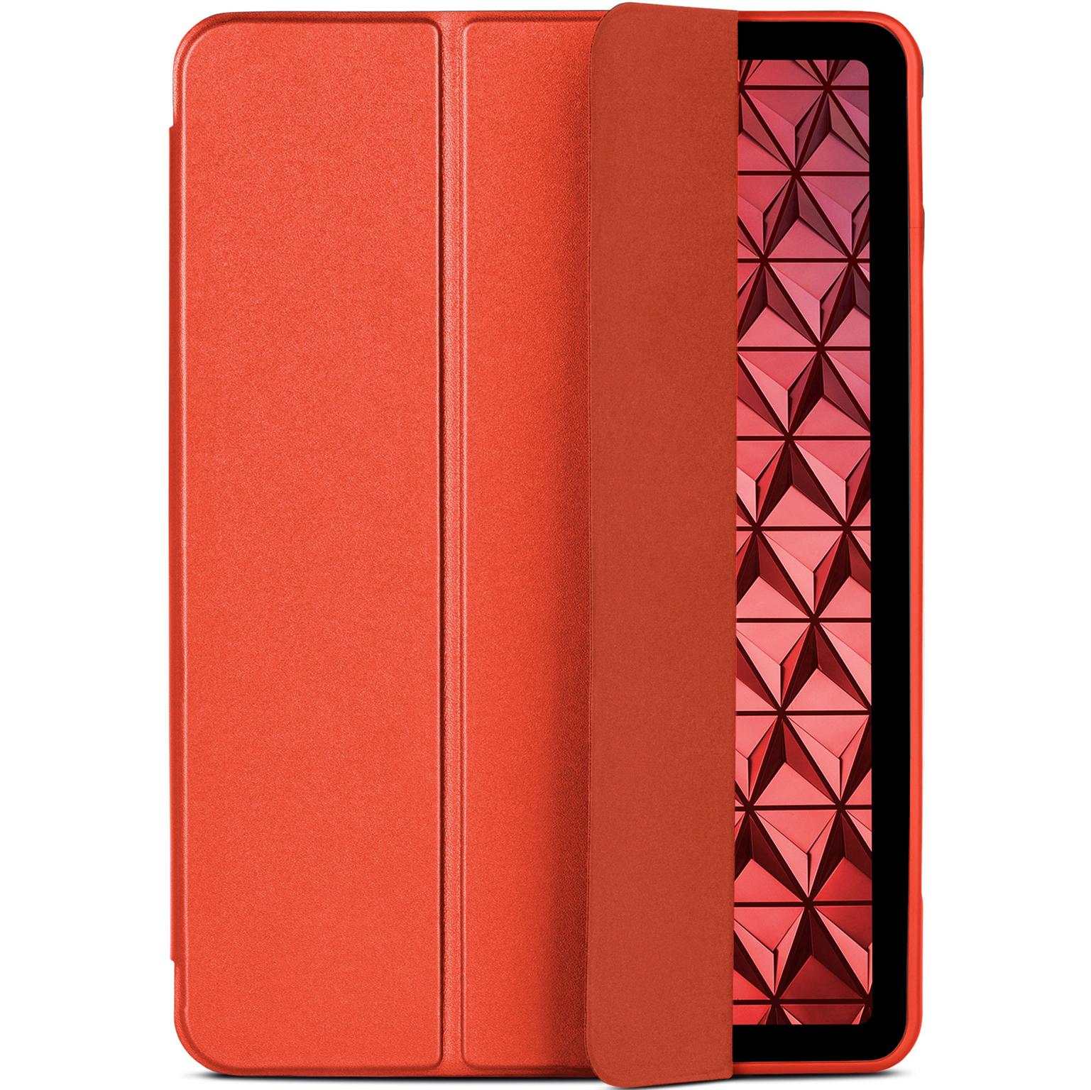 ONEFLOW Clarity Case iPad Air 11 (2024) Flip Cover mit Stand – Kirschrot
