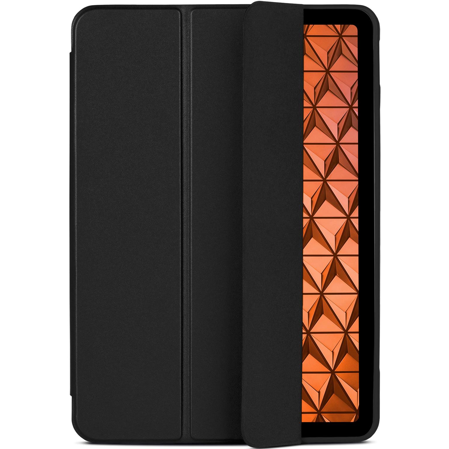 ONEFLOW Clarity Case iPad Air 11 (2024) Flip Cover mit Stand – Onyx Schwarz