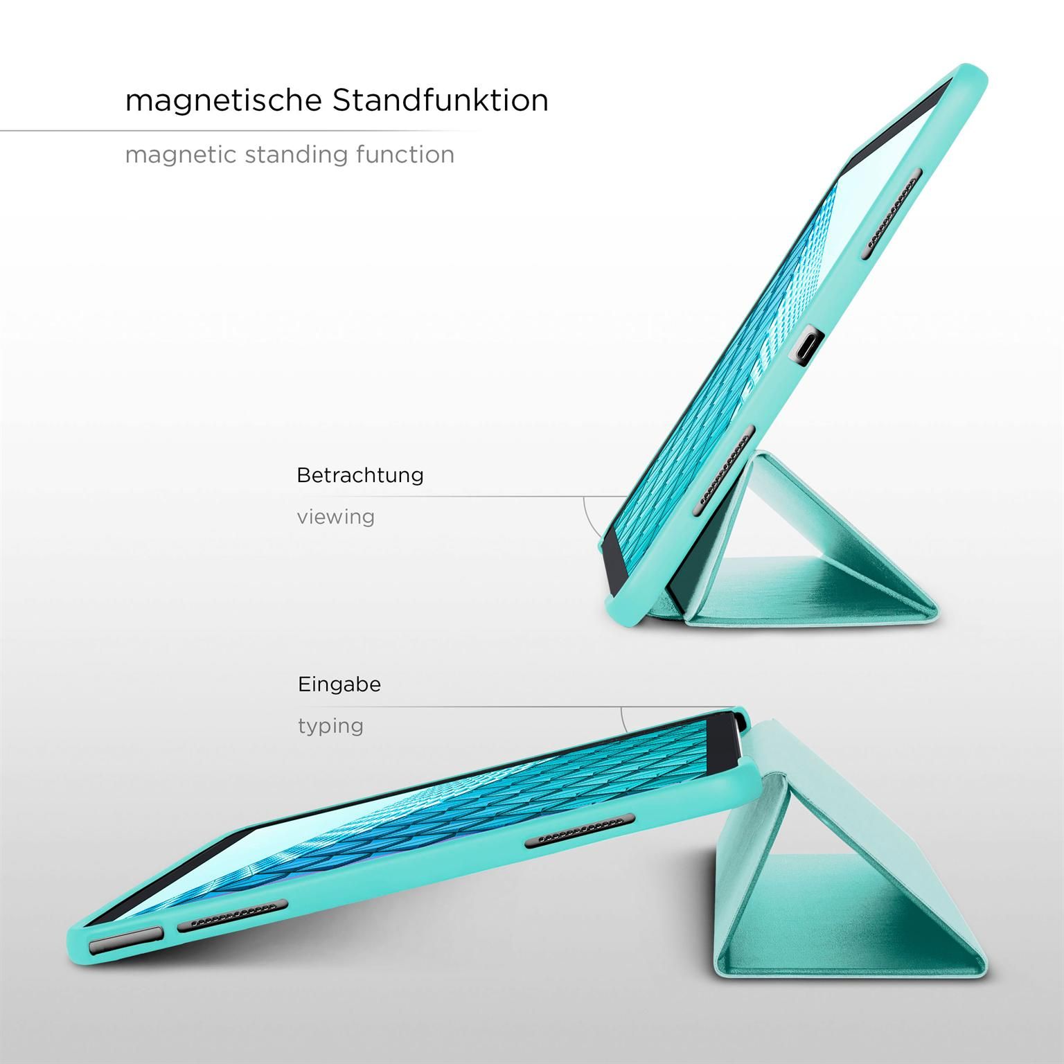 ONEFLOW Clarity Case Lenovo Tab M11 Flip Cover mit Stand – Weiteres Produktbild 4 ONEFLOW Clarity Case Lenovo Tab M11 Flip Cover mit Stand – Weiteres Produktbild 4