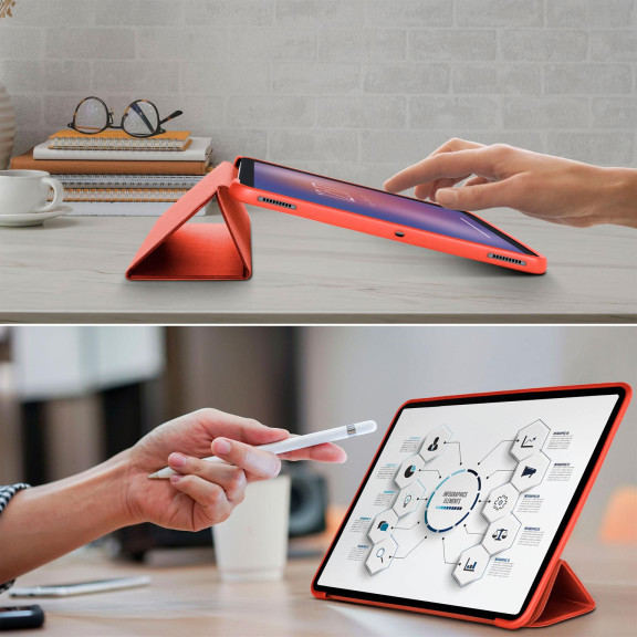 ONEFLOW Clarity Case Samsung Galaxy Tab S10 Plus Flip Cover mit Stand – Weiteres Produktbild 8 ONEFLOW Clarity Case Samsung Galaxy Tab S10 Plus Flip Cover mit Stand – Weiteres Produktbild 8