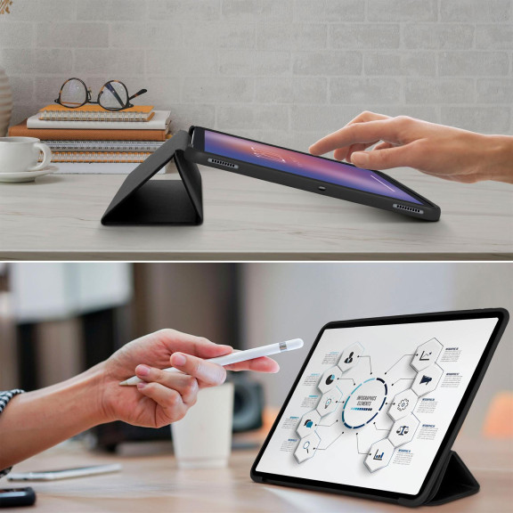 ONEFLOW Clarity Case Samsung Galaxy Tab S10 Plus Flip Cover mit Stand – Weiteres Produktbild 8