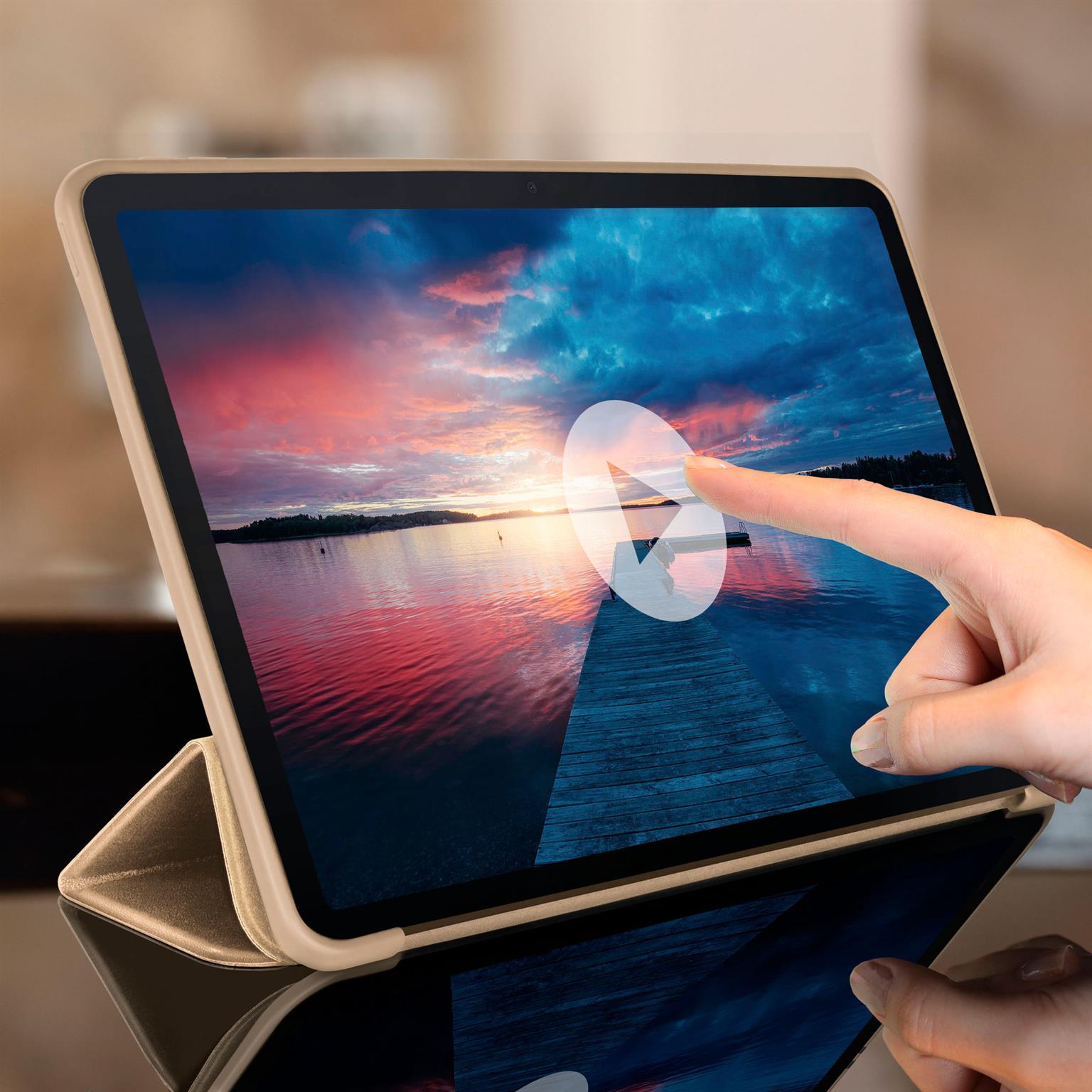 ONEFLOW Clarity Case Samsung Galaxy Tab A8 (2021) Flip Cover mit Stand – Weiteres Produktbild 7 ONEFLOW Clarity Case Samsung Galaxy Tab A8 (2021) Flip Cover mit Stand – Weiteres Produktbild 7