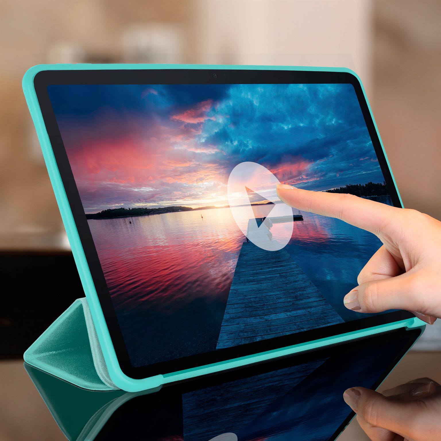 ONEFLOW Clarity Case Samsung Galaxy Tab A8 (2021) Flip Cover mit Stand – Weiteres Produktbild 6