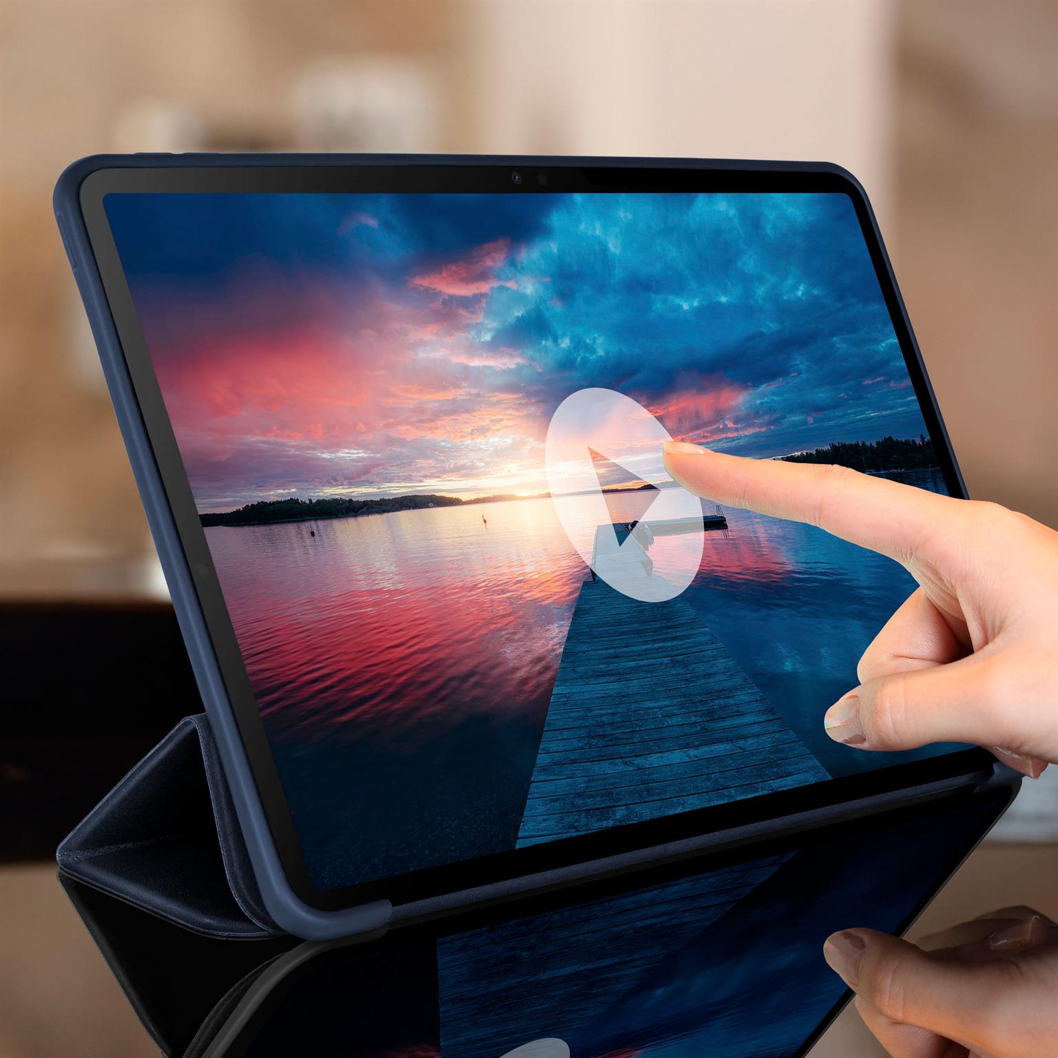 ONEFLOW Clarity Case Samsung Galaxy Tab S9 Plus Flip Cover mit Stand – Weiteres Produktbild 7 ONEFLOW Clarity Case Samsung Galaxy Tab S9 Plus Flip Cover mit Stand – Weiteres Produktbild 7