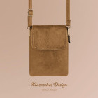 moex Handytasche zum Umhängen für Damen aus Leder – Classic Sling – Weiteres Produktbild 2