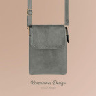 moex Handytasche zum Umhängen für Damen aus Leder – Classic Sling – Weiteres Produktbild 2