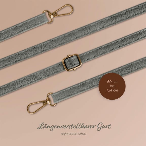 moex Handytasche zum Umhängen für Damen aus Leder – Classic Sling – Weiteres Produktbild 5 moex Handytasche zum Umhängen für Damen aus Leder – Classic Sling – Weiteres Produktbild 5