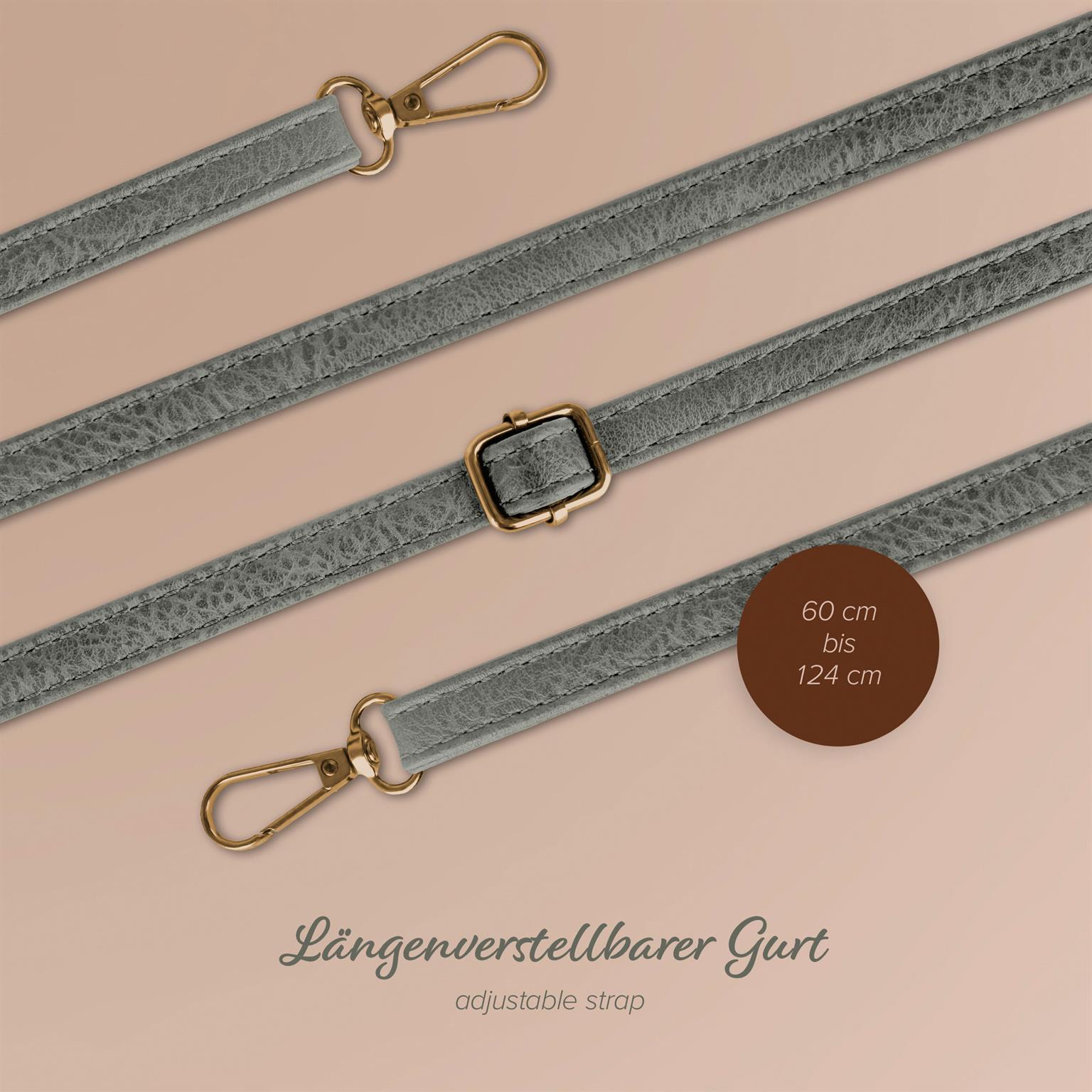 moex Handytasche zum Umhängen für Damen aus Leder – Classic Sling – Weiteres Produktbild 5 moex Handytasche zum Umhängen für Damen aus Leder – Classic Sling – Weiteres Produktbild 5