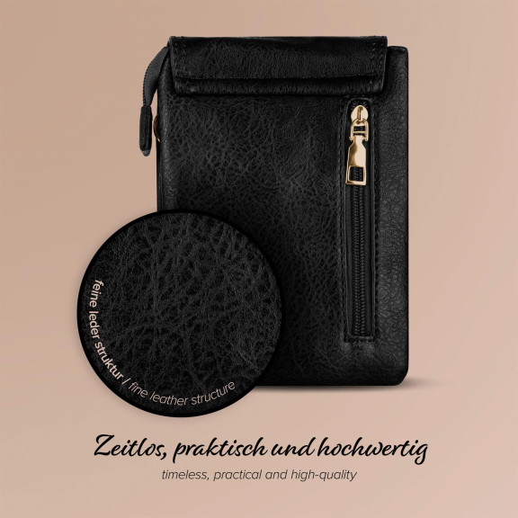 moex Handytasche zum Umhängen für Damen aus Leder – Classic Sling – Weiteres Produktbild 8