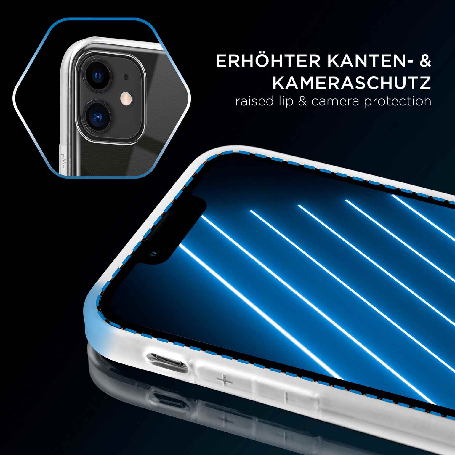 ONEFLOW Clear Case iPhone 11 Silikonhülle transparent – Weiteres Produktbild 3 ONEFLOW Clear Case iPhone 11 Silikonhülle transparent – Weiteres Produktbild 3