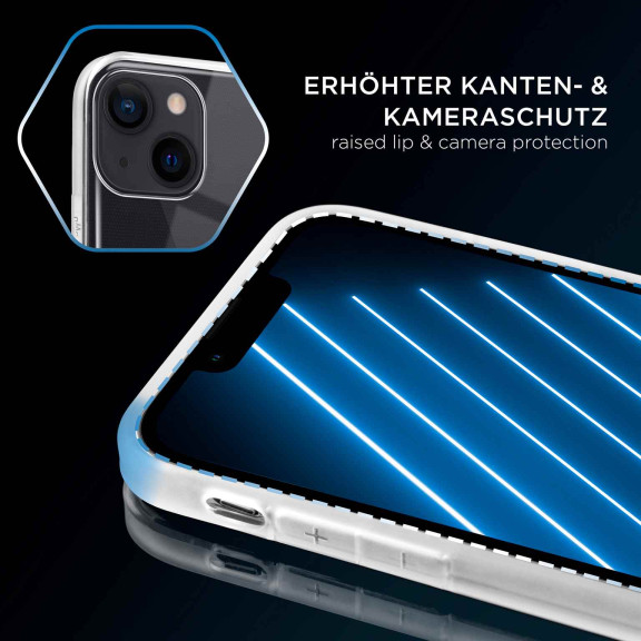 ONEFLOW Clear Case iPhone 14 Plus Silikonhülle transparent – Weiteres Produktbild 3