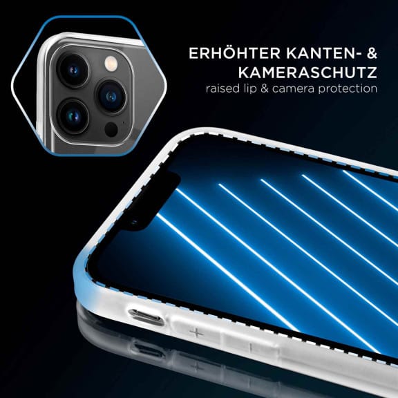 ONEFLOW Clear Case iPhone 14 Pro Silikonhülle transparent – Weiteres Produktbild 3 ONEFLOW Clear Case iPhone 14 Pro Silikonhülle transparent – Weiteres Produktbild 3