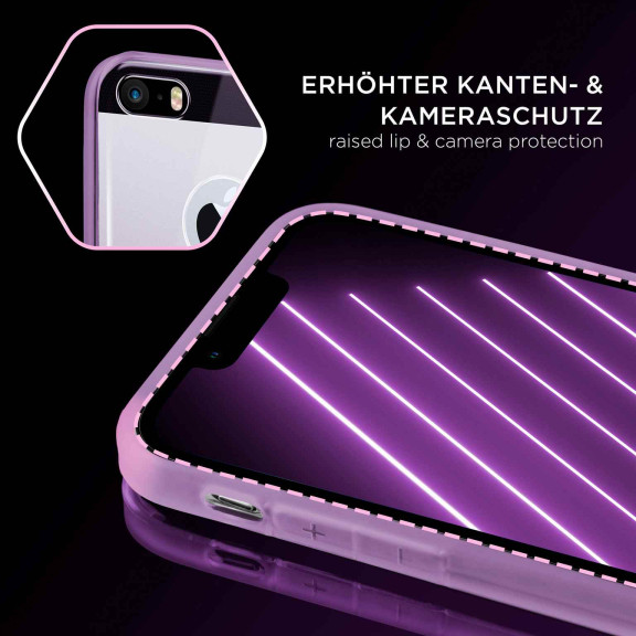 ONEFLOW Clear Case iPhone 5s Silikonhülle transparent – Weiteres Produktbild 3