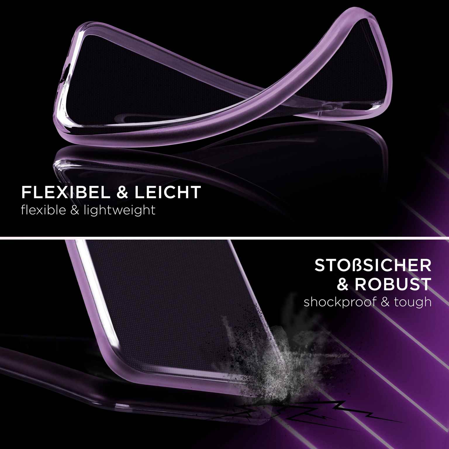 ONEFLOW Clear Case iPhone 5s Silikonhülle transparent – Weiteres Produktbild 5 ONEFLOW Clear Case iPhone 5s Silikonhülle transparent – Weiteres Produktbild 5