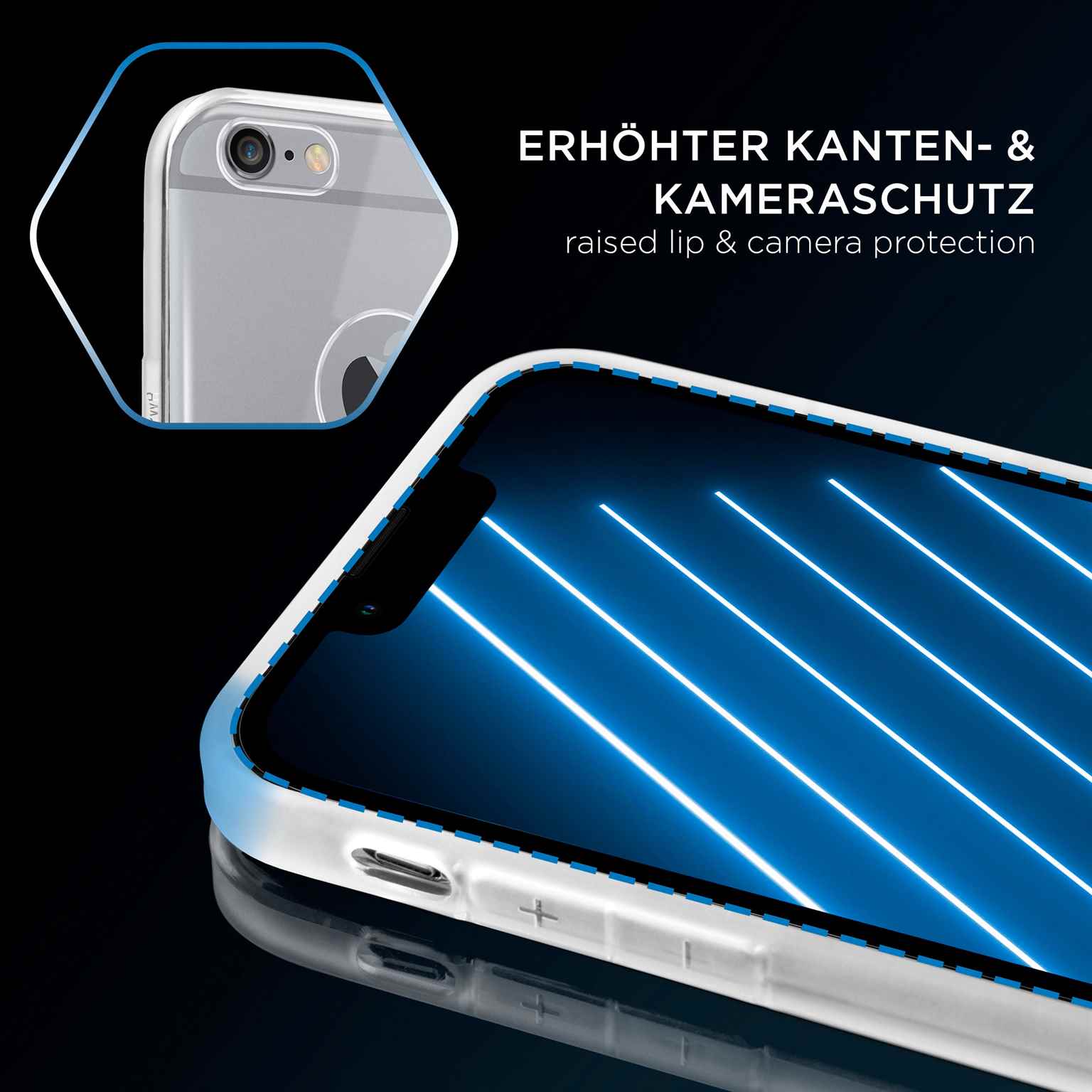 ONEFLOW Clear Case iPhone 6 Plus Silikonhülle transparent – Weiteres Produktbild 3 ONEFLOW Clear Case iPhone 6 Plus Silikonhülle transparent – Weiteres Produktbild 3