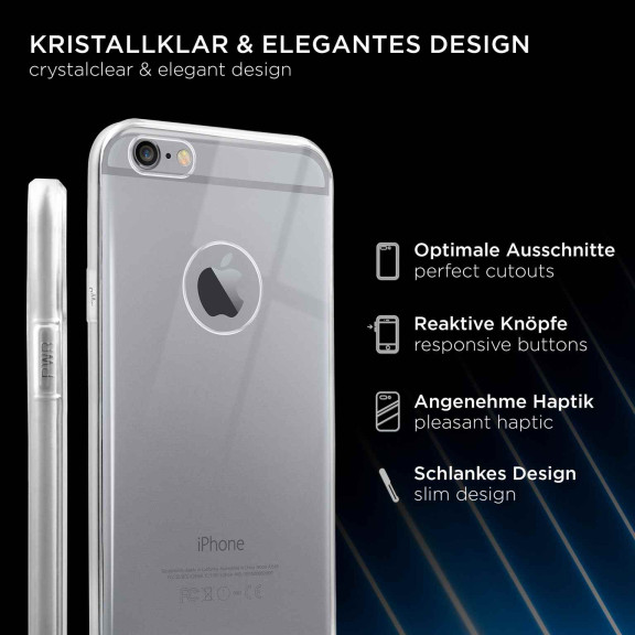 ONEFLOW Clear Case iPhone 6 Silikonhülle transparent – Weiteres Produktbild 2