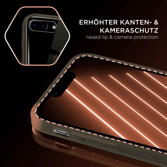 ONEFLOW Clear Case iPhone 7 Plus Silikonhülle transparent – Weiteres Produktbild 3