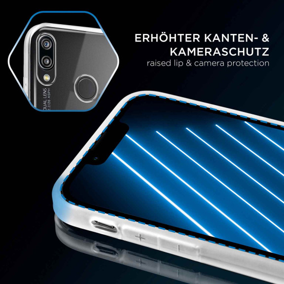 ONEFLOW Clear Case Huawei P20 Lite Silikonhülle transparent – Weiteres Produktbild 3 ONEFLOW Clear Case Huawei P20 Lite Silikonhülle transparent – Weiteres Produktbild 3