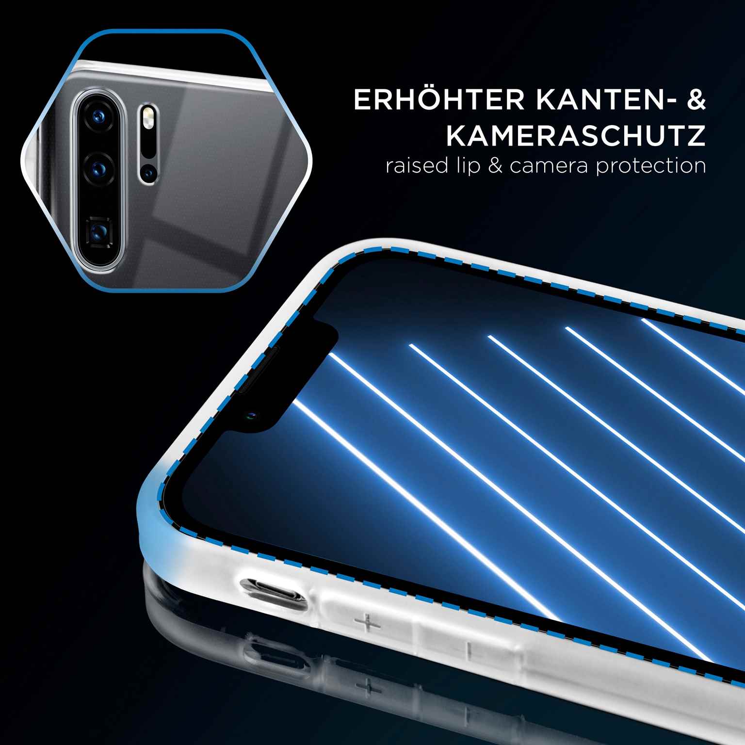 ONEFLOW Clear Case Huawei P30 Pro Silikonhülle transparent – Weiteres Produktbild 3 ONEFLOW Clear Case Huawei P30 Pro Silikonhülle transparent – Weiteres Produktbild 3